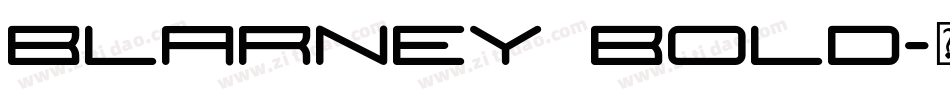 Blarney Bold字体转换
